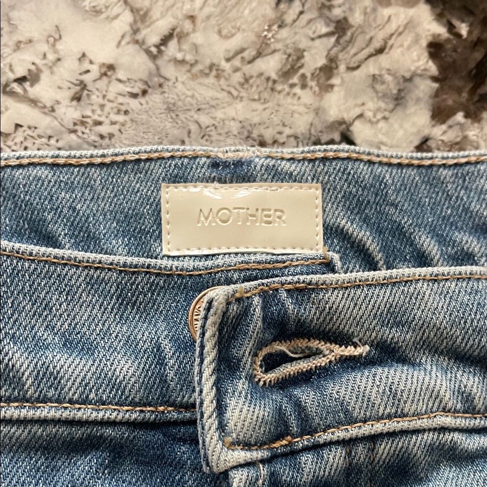 Mother Blue Denim Jeans